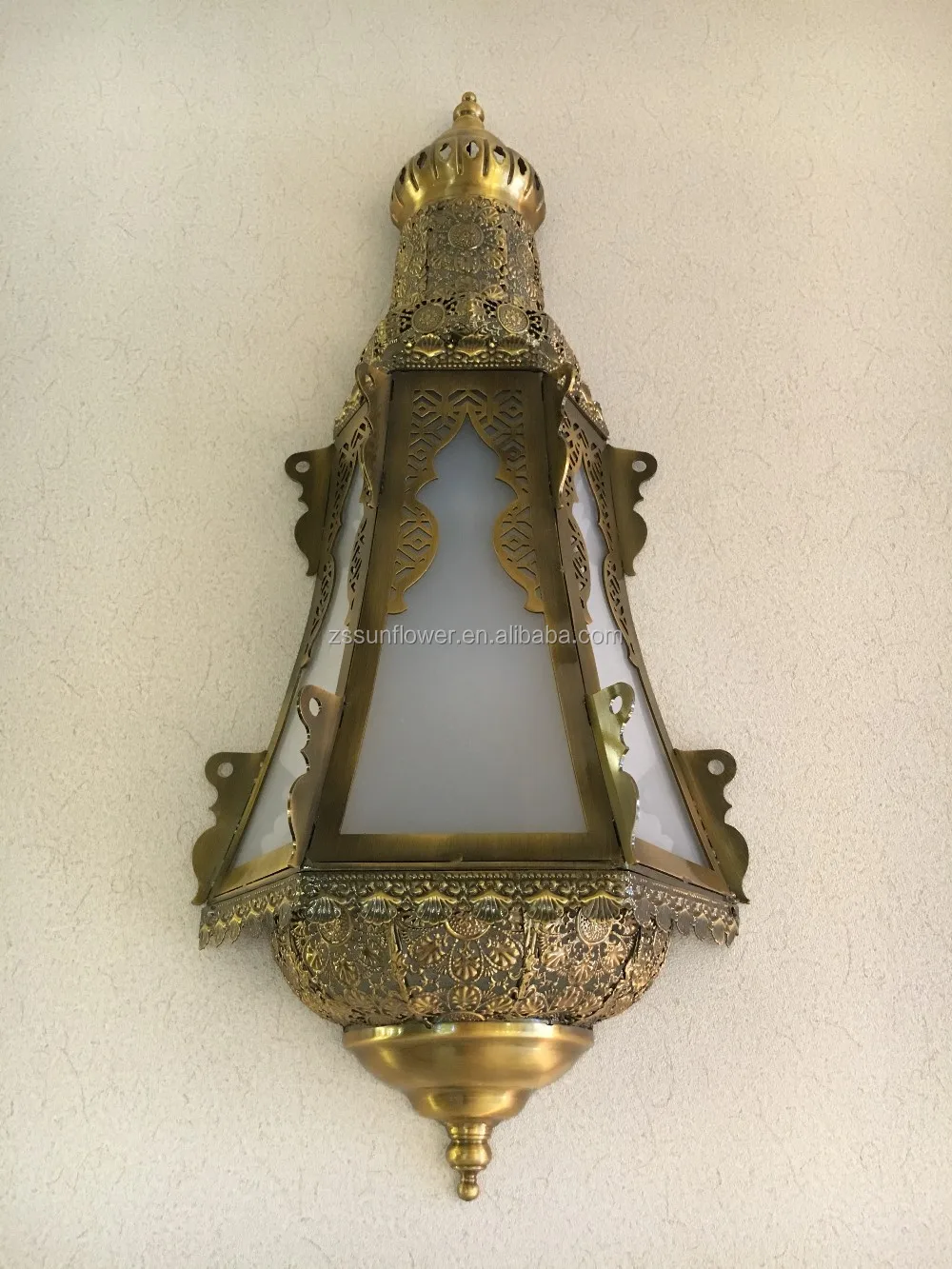 Arabic style standing lamp mosque decrative floor lamp for restaurant