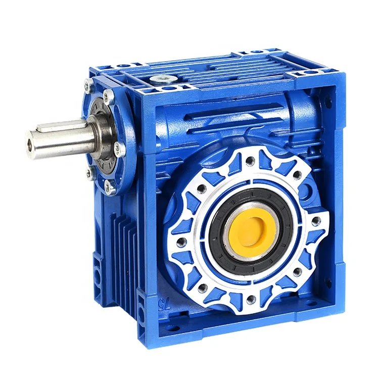 NMRV series aluminum worm gear speed reducer rv40 nmrv040 worm gearbox for conveying equipment