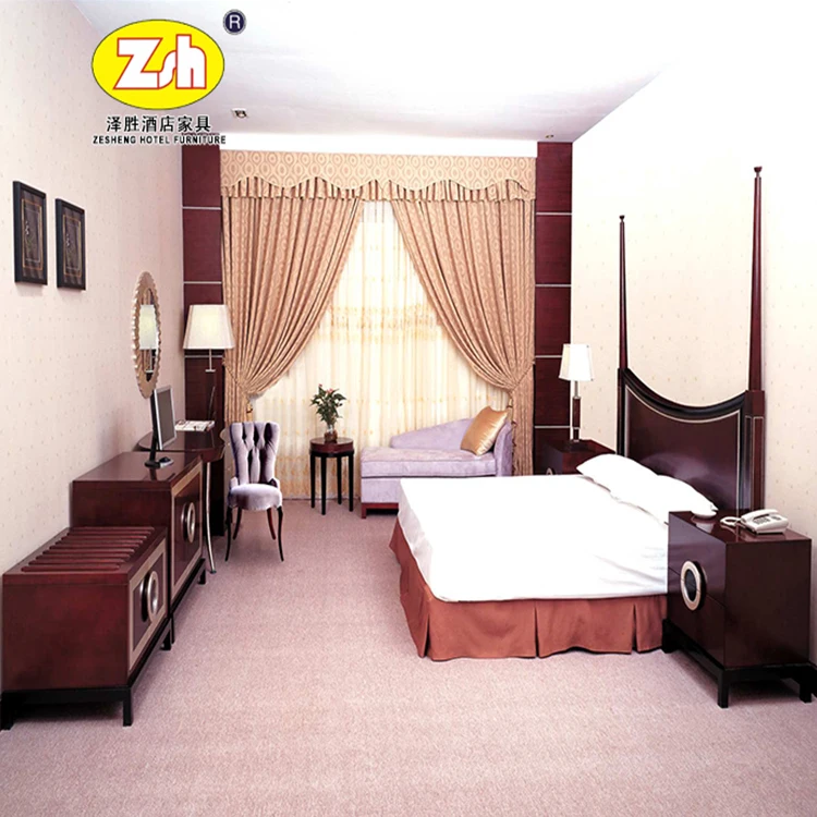 Hot sale africa style bedroom furniture egypt hotel furniture ZH-803