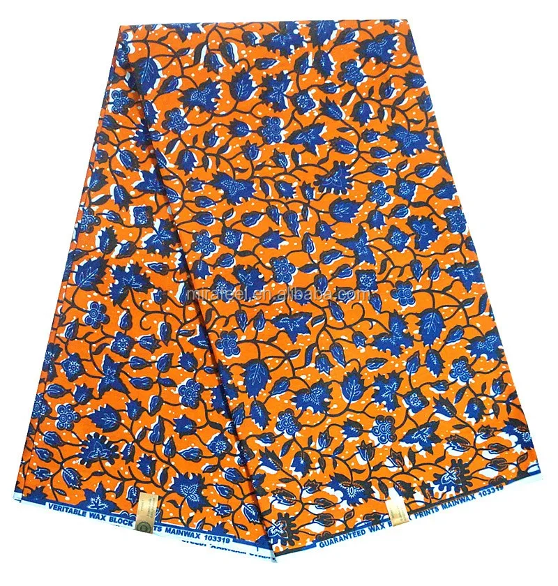 
african fabric wax african real wax fabric hot selling wholesale 
