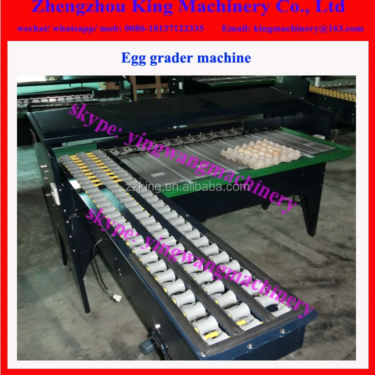 Good quality chicken egg weight grading checking candling  machine /egg grader /egg sorter