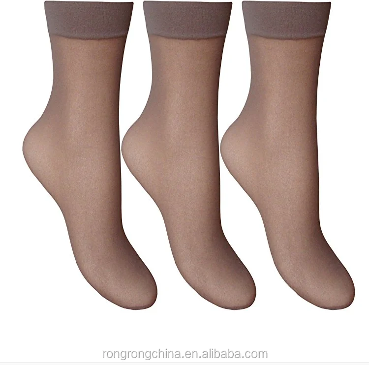 Hosiery Factory Nylon Socks Sheer Ankle Socks For Women