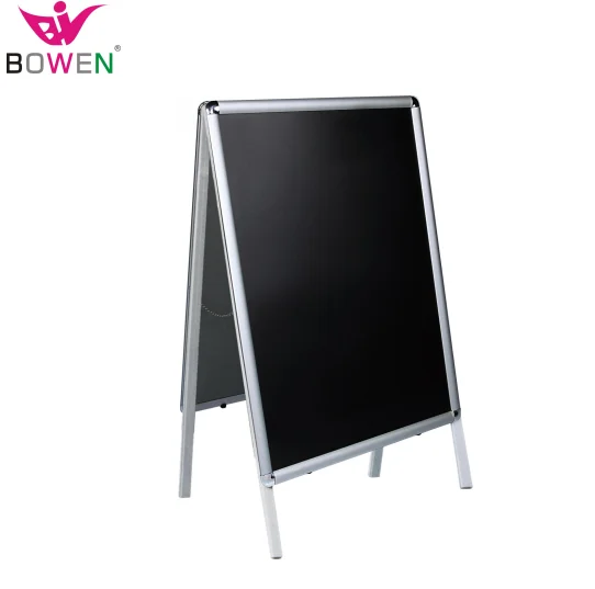 a-frame black board double side black board with aluminium frame for school supplier