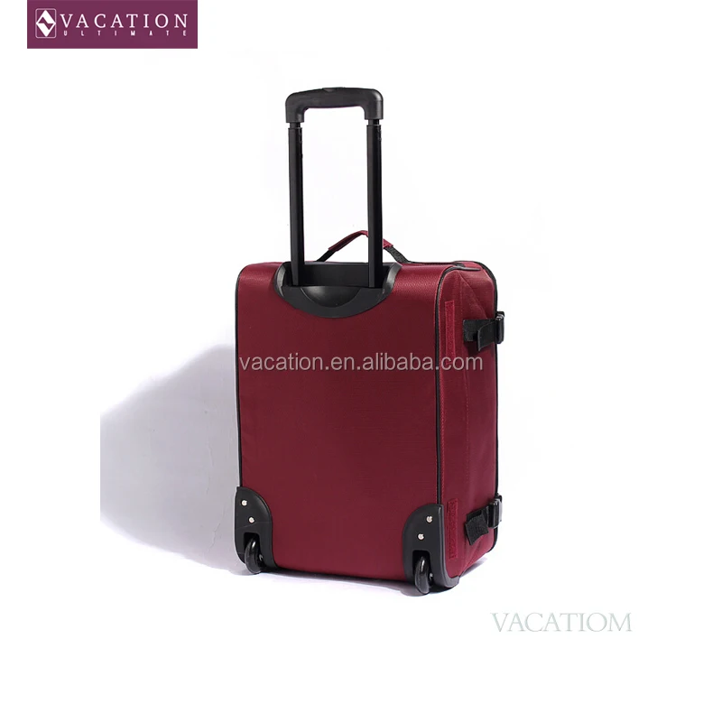 multi roller luggage hidden compartment bag