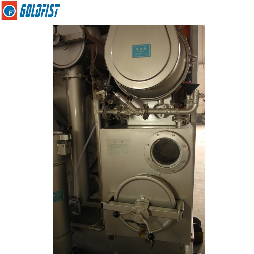 Fully automatic small hydrocarbon dry cleaning machine