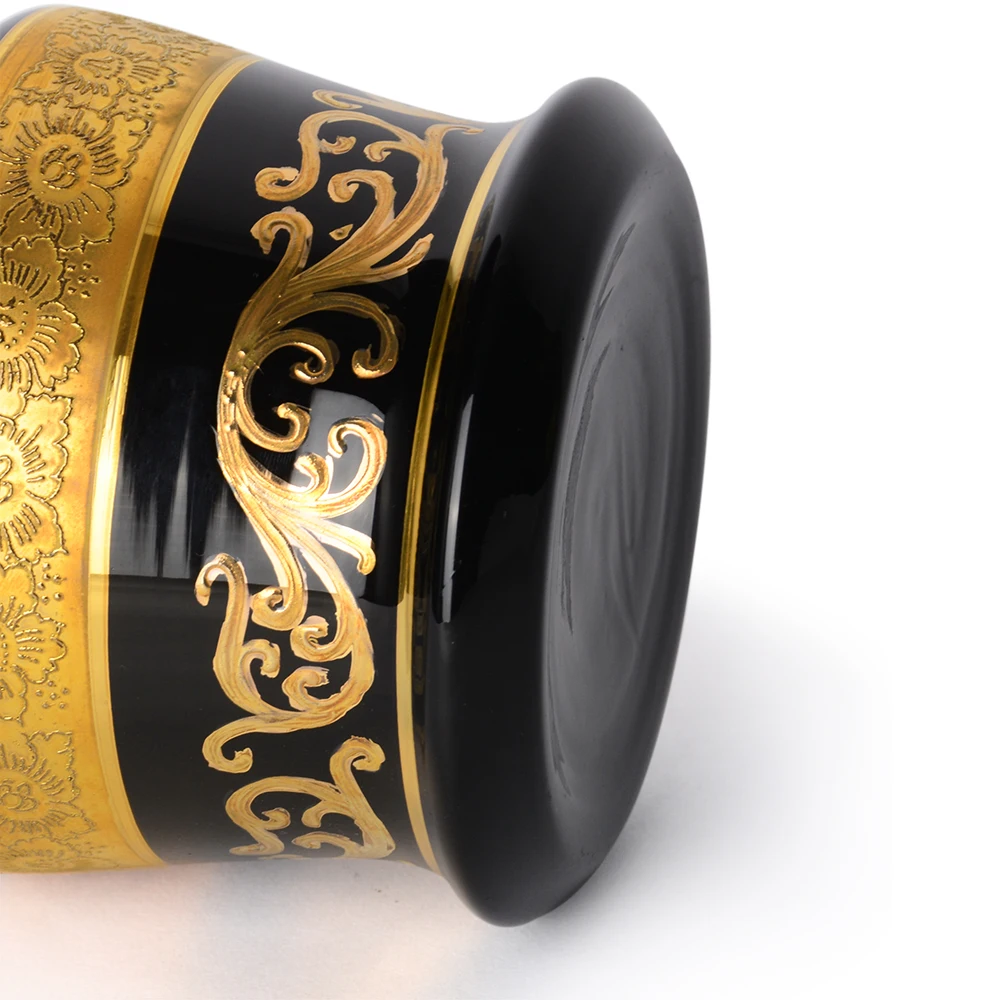 Luxury Mini Bohemia Glass Sheesha Vase Hukka Shisha Vaso Hookah Base