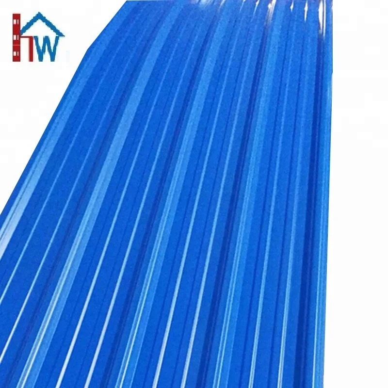 
Durable color-lasting corrugated plastic sheet colonial roofing tiles pvc 