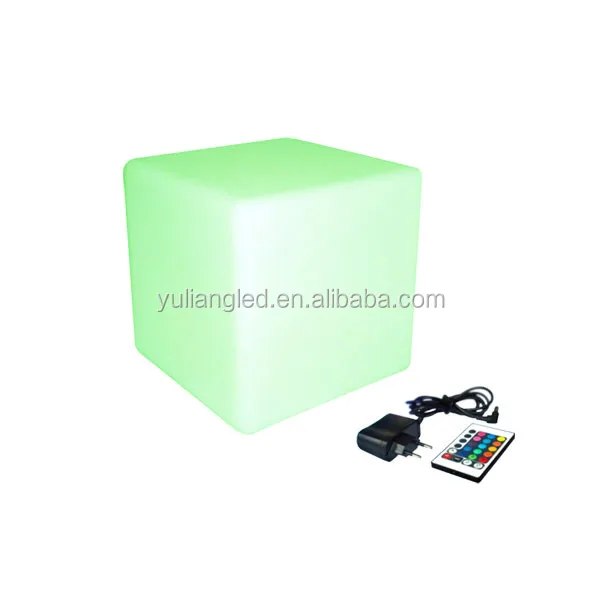 RGB multiple flashin modes led ball light outdoor /beach ball Christmas lights led cube lighting