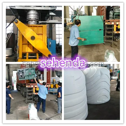 
200L to 2000L 2-4 layers PE Plastic blow moulding machine for drums 