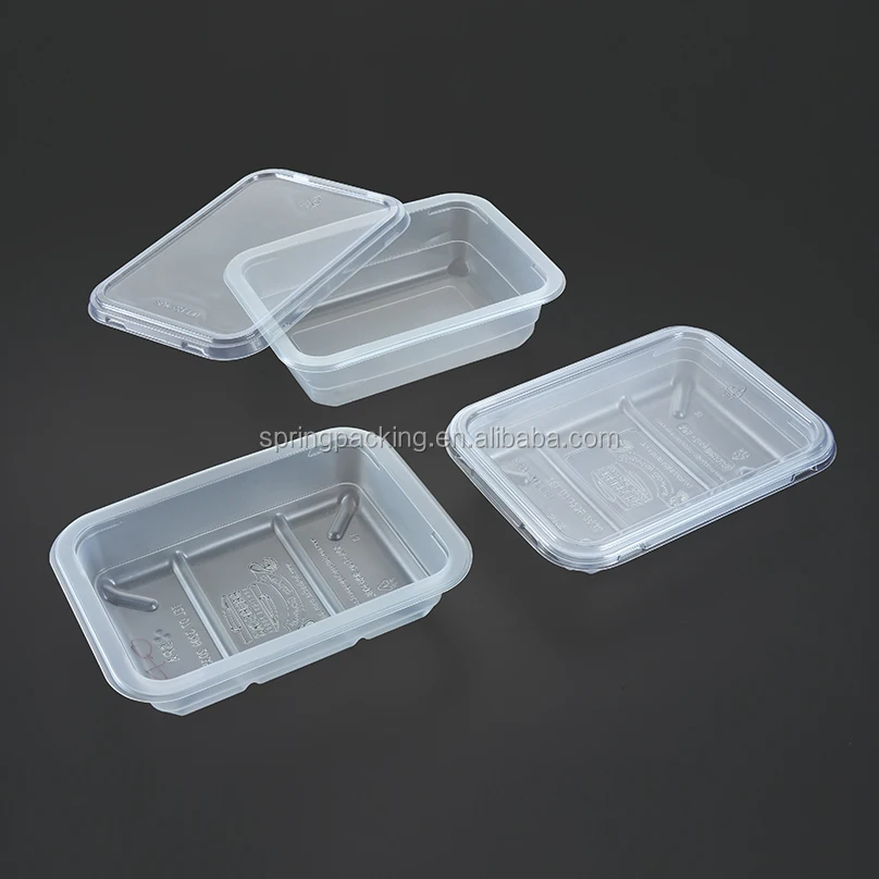 Plastic Food Packing Boxes & Packaging Tray for Restaurant and Supermarket Pack Food