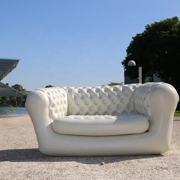 High quality luxury inflatable chair, inflatable chesterfield sofa