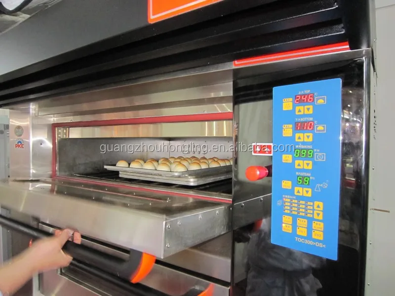 Hot Sale 3-Deck 9-Tray Luxury Gas Oven