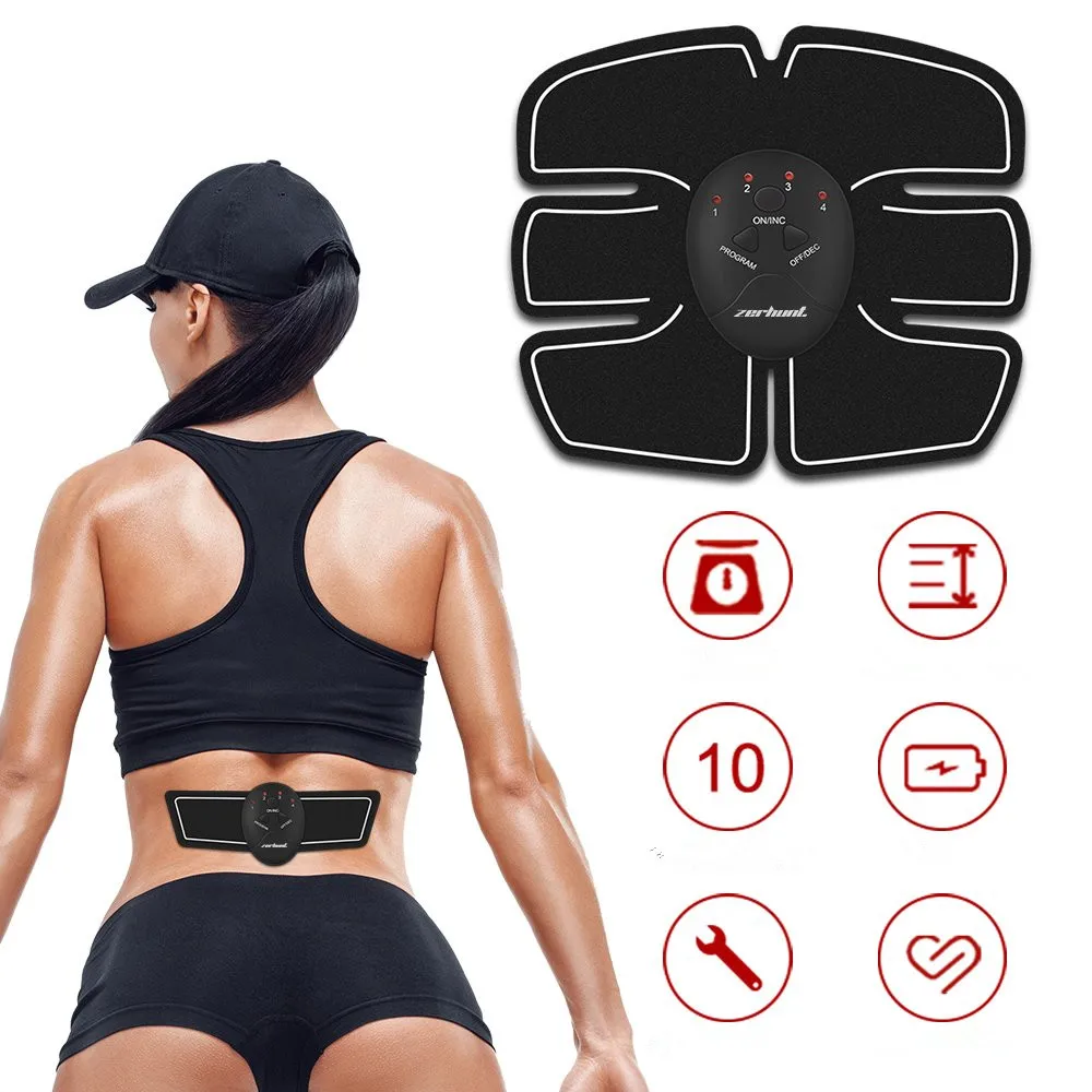 
new high quality fitness abs ems muscle training equipment weight loss machine ems for Men Women with 6 Modes and 10 Ievels 