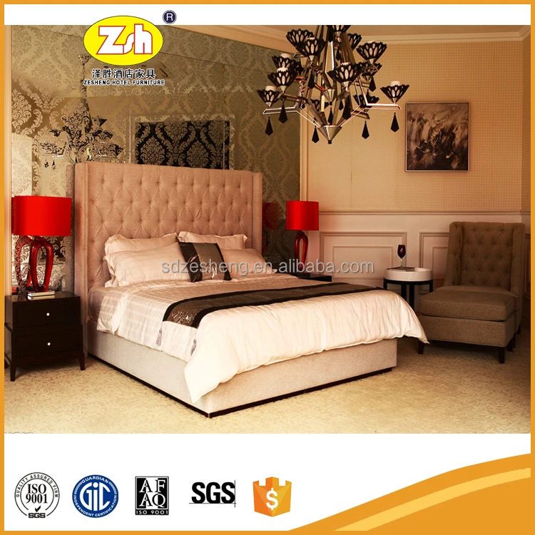 Foshan Zesheng 5 star Arabic hotel furniture china hotel bedroom furniture ZH-292