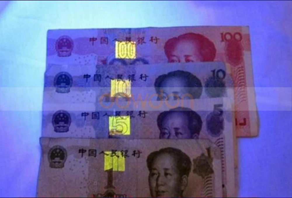 Rechargeable Fluorescent Lamp Cash Tester 51 LED UV Purple Light Nail Dry Flashlight