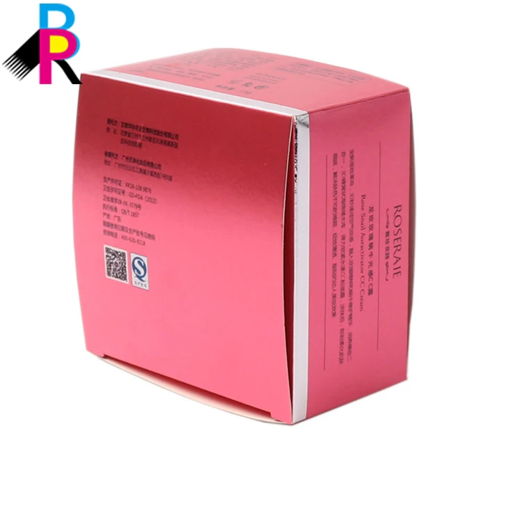 Экологичная и дружественная модная роскошная дизайнерская упаковочная коробка для крема для глаз