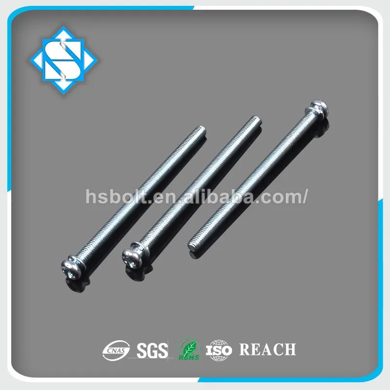 Hardware Fastener Phillips Pan Head Machine Screws with different Washer