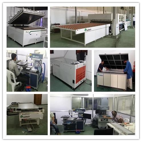 Ooitech Solar panel making machine, Install Training Raw Material