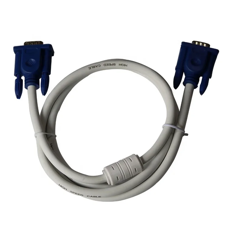 cheap price VGA cable 1.5m high speed computer hd cable vga 15p for audio video