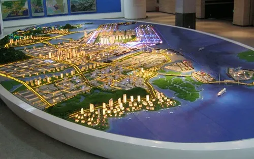 Manufacturers supply architectural models building miniature sand table model making real estate sales sand table