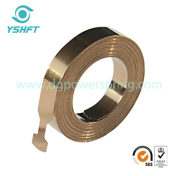 DL043 CNC Power Spring Constant Force Spring For Computer Display With 0.19 Lbs Force