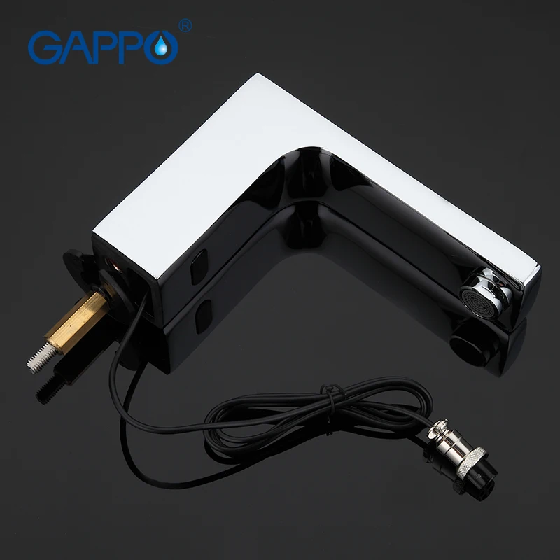 GAPPO 1set High Quality touchless Sensor Faucet mixer for bathroom Sink water saving Automatic infrared Inductive Tap mixer G519