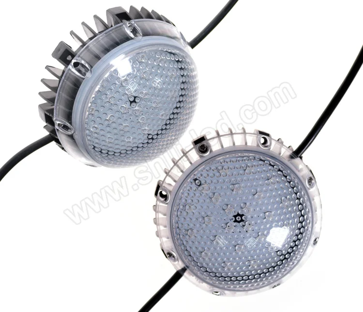 TM1809 120mm 12pcs rgb digital addressable programmed pixel led ball light