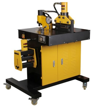 DHY-200 hydraulic busbar bending cutting and hole punching machine, three in one hydraulic busbar processing processor DHY-150
