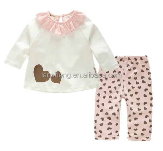 
spring cute toddler clothes suit organic cotton design infant sets 