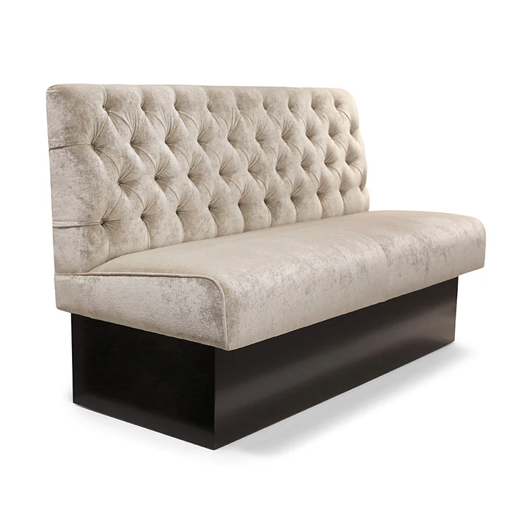 Foshan restaurant furniture fabric booths banquette for restaurant