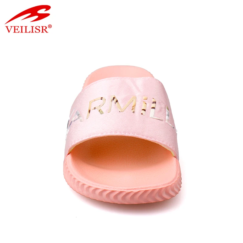 Most popular fancy children PU upper slide sandals kids EVA slippers