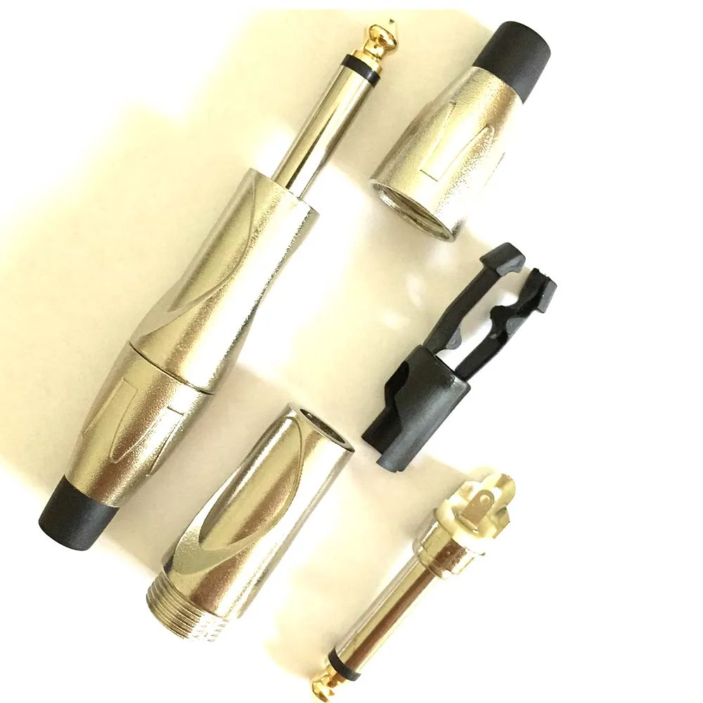 P10 6.3mm 1/4 Mono stereo trs  6.35mm Jack Audio Connector