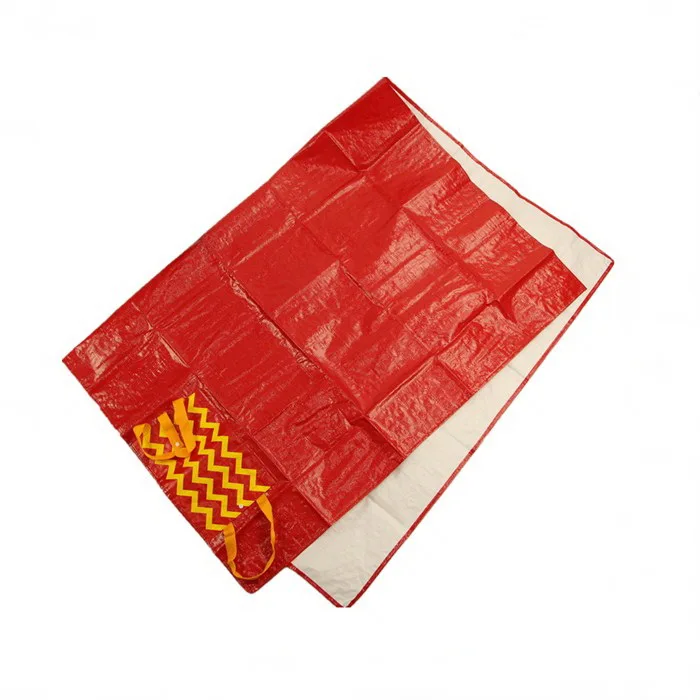 Waterproof Printing  Outdoor Camping folding PP Woven Plastic Beach Picnic Mat