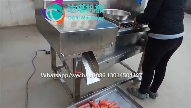 Professional Flower shape sausage cutting machine sausage roll cutter machine