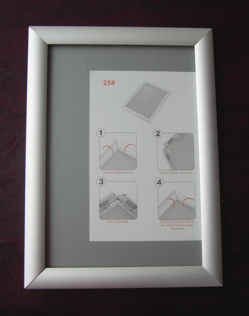 aluminum silver snap