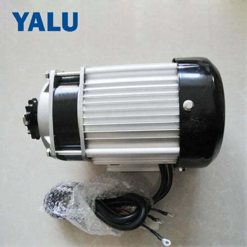 BM1418ZXF-02 500W 48V BLDC Custom Shaft E-Tricycle Rickshaw Prototype of Electric Go-Kart Brushless DC Motor