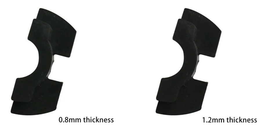 
0.8mm/ 1.2mm Rubber Vibration Damper Pad Folding Cushion For M365 Scooter Electric Repair Spare Parts Accessories 