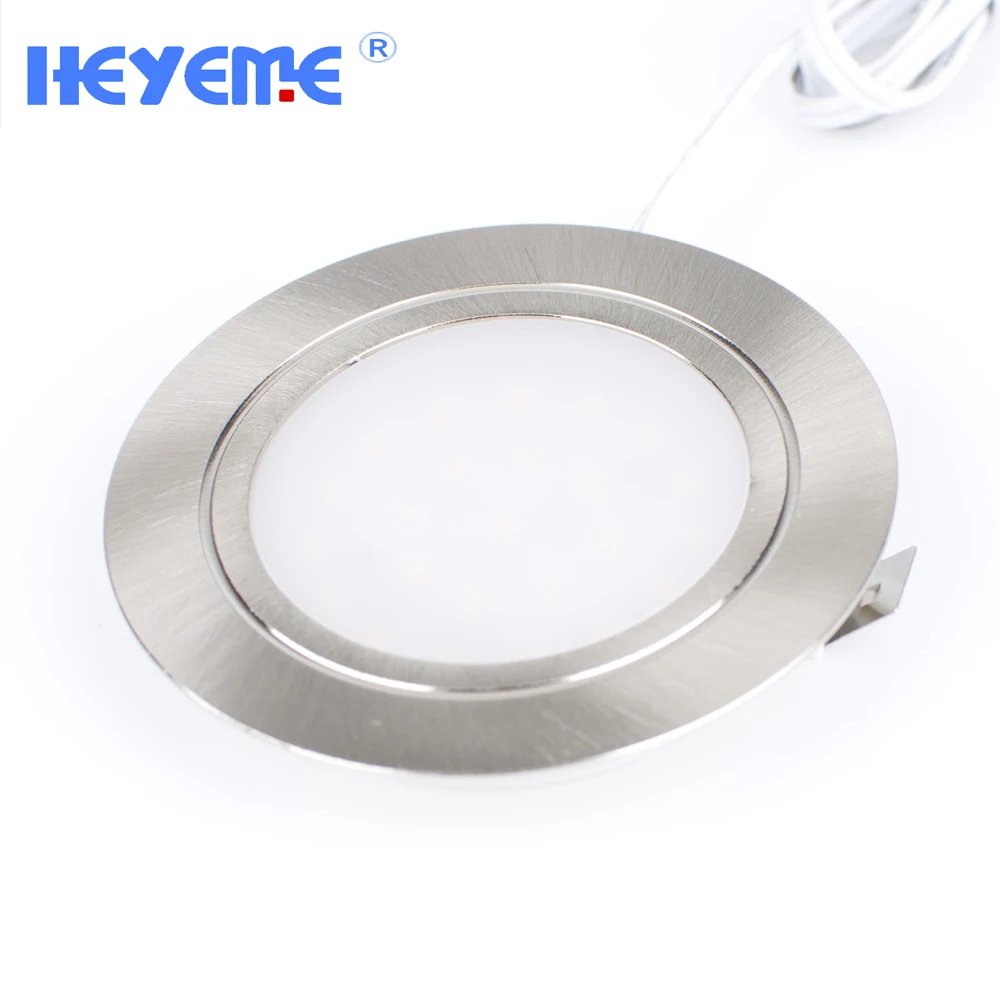 
Hot sale RV ceiling Light 2.4W Chrome Color Opal Diffuser car led light and 12V lights 