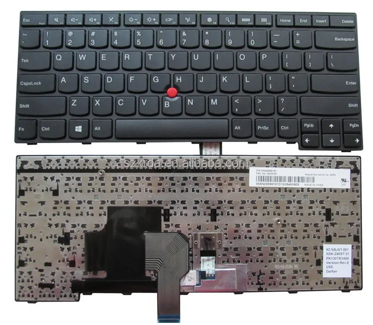 Сменная внутренняя Клавиатура для ноутбука Lenovo Thinkpad E450 E450C T450 W450 E455, клавиатура для ноутбука