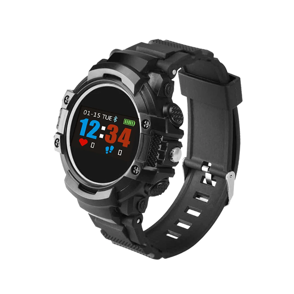 NEW style 1.0 inch large battery capacity ip67 waterproof smart bracelet F9 watch band with heart rate monitor