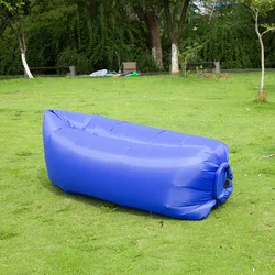 Fast Folding Camping Sleeping bags Adult Beach Lounge Chair Light Sleeping Bag Waterproof Inflatable Bag Air Lazy Sofa