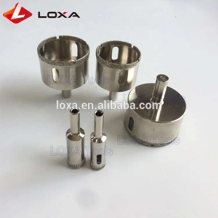 Diamond Drill Bits Coated Core Hole Saw Set Extractor Remover Tools