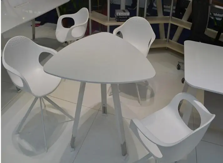 30mm composite acrylic solid surface wall mount table top, table for restaurant fast food KFC MacDonald,dining table