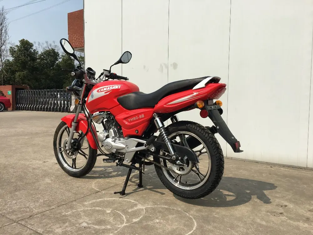 RED COLOUR STREET BIKE MOTORCYCLE 50CC EEC APPROVED