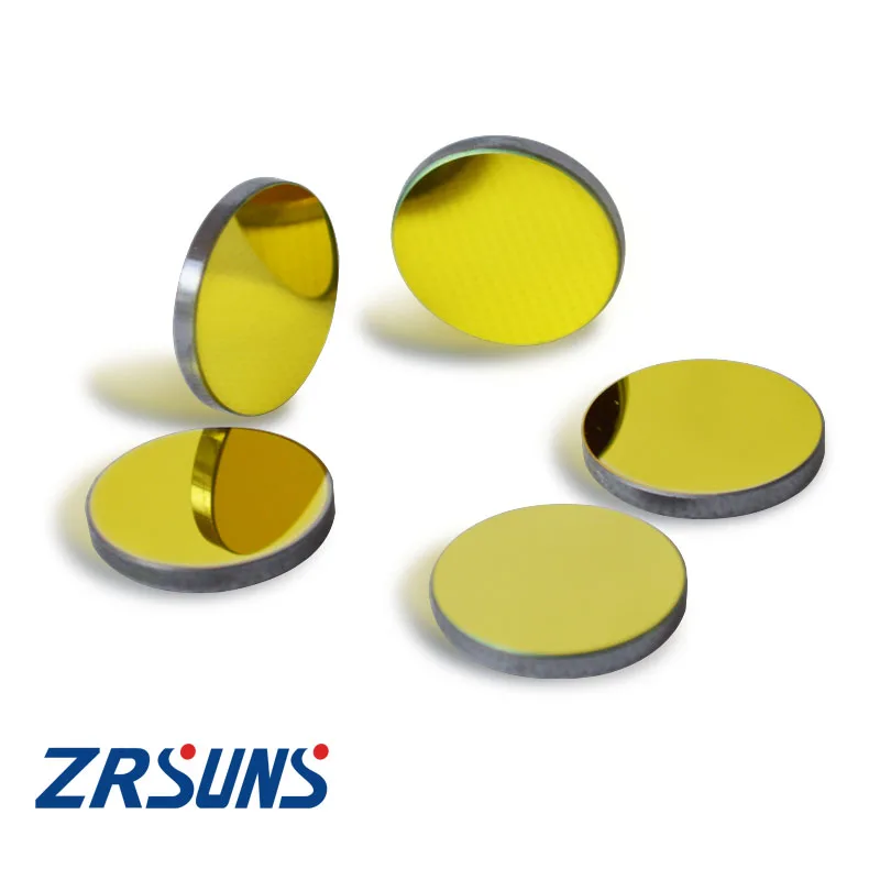 High Reflective 20,25,30,38.1mm Diameter Co2 Laser Mirror For Laser Cutting Engraving Machine