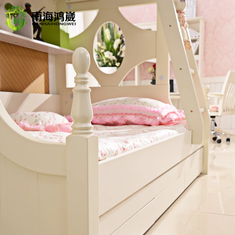 Hotsale big lots детская деревянный чердак массового кровать мебель с выдвижными ящиками
