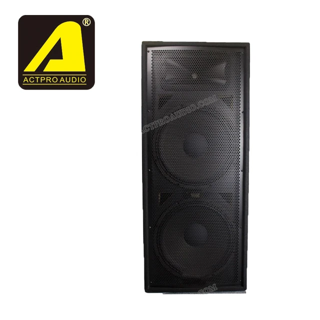 Actpro audio JRX225 daul 15 inch two way professional sound speaker system Outdoor dj sound box