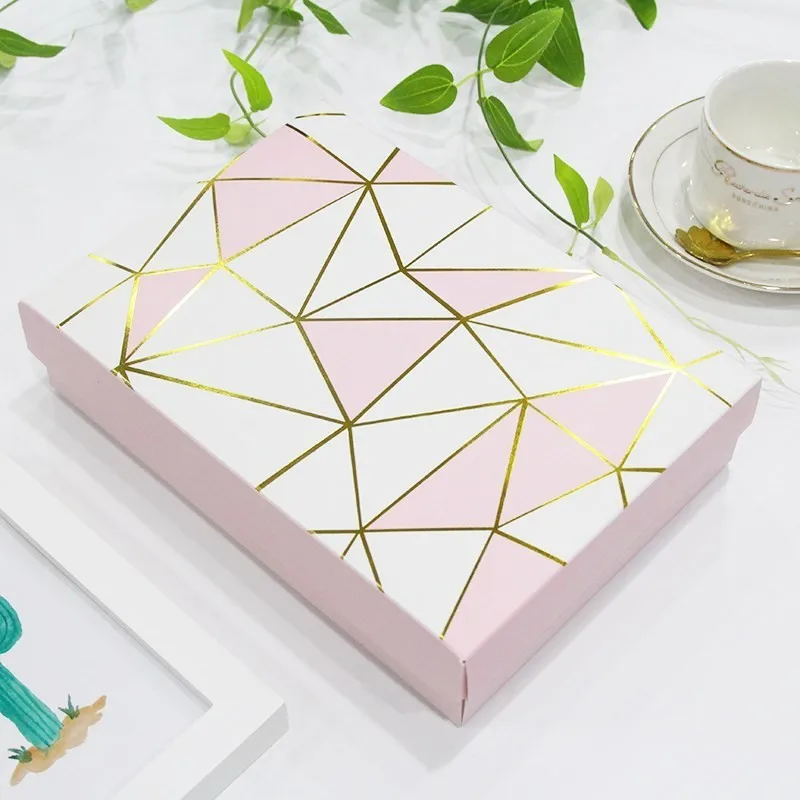 custom cardboard printed moon cake gift box