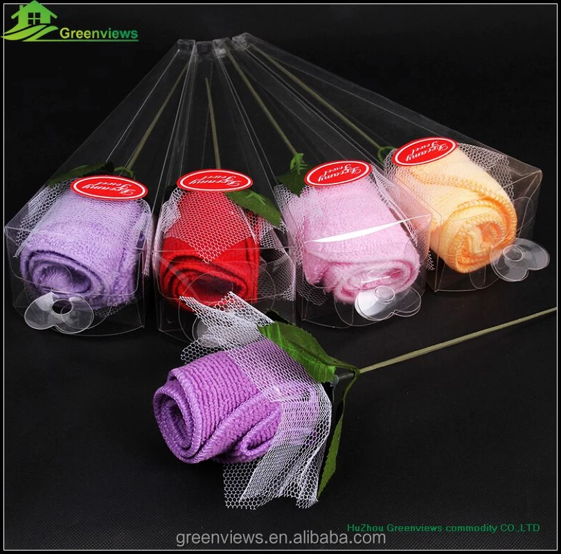 
Rose flower shape towel cake,cake towel,Rose Towel For Wedding Rose Flower Shape Towel Cake promotion Towel Gifts 