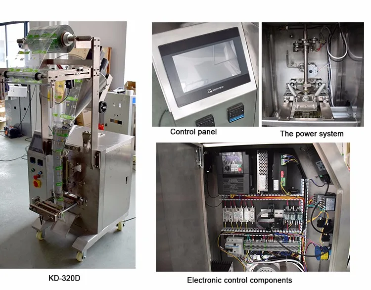 Automatic Bag Henna Powder Packing Machine Vertical Auto Powder Packaging Machine Pillow Bag,stand Pouch Semi-automatic Electric
